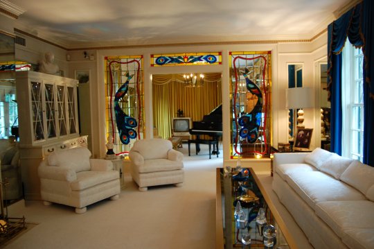 Elvis Presley's living room