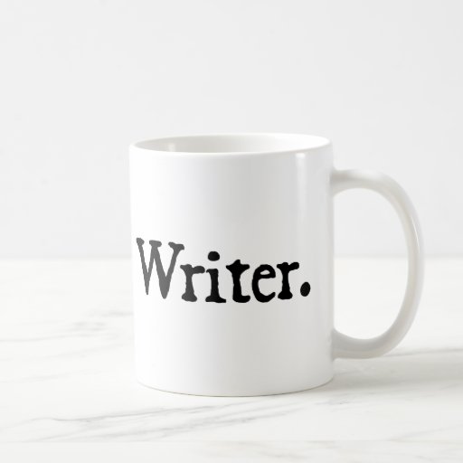 Mug with Writer. on it